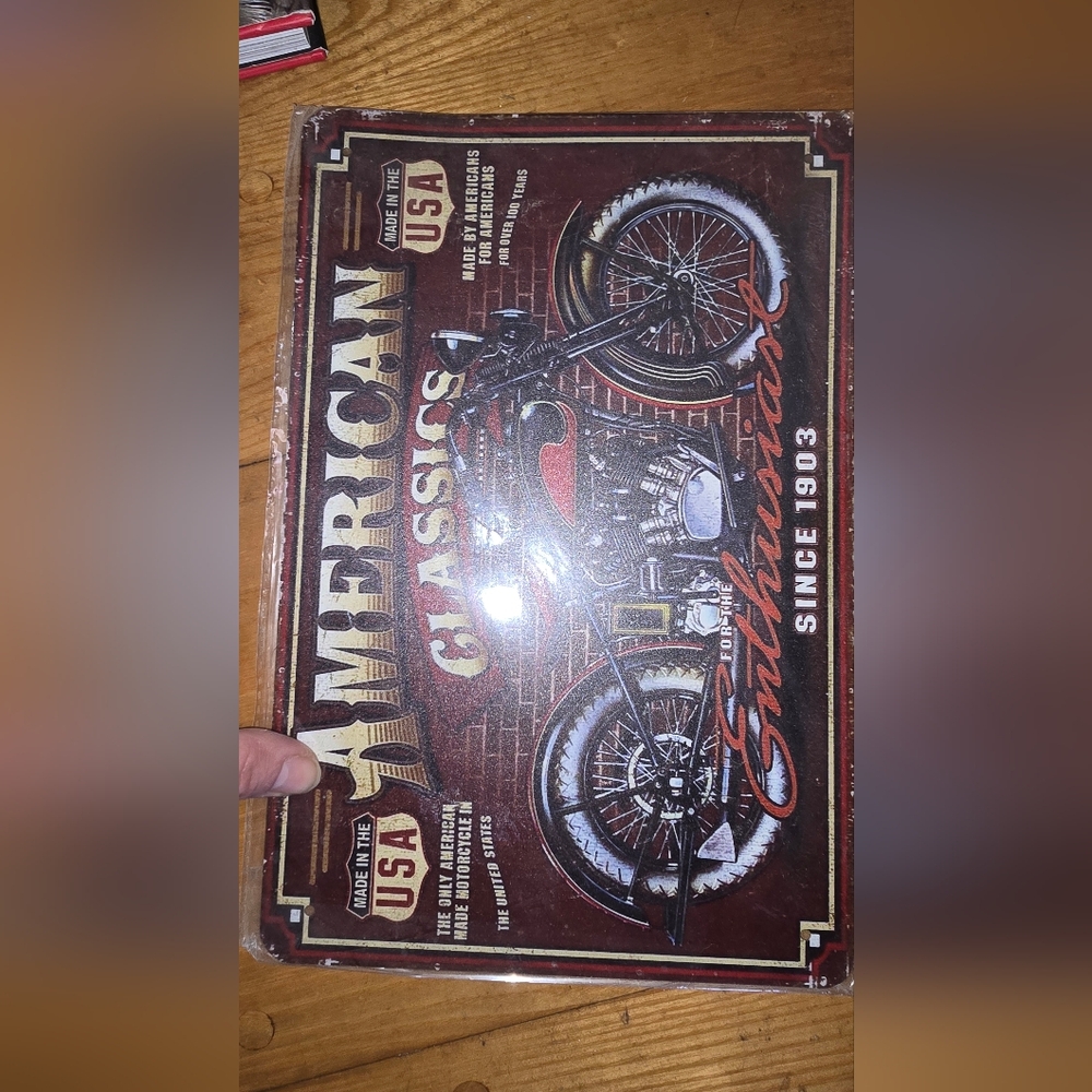 Harley Davidson American Classics Metal Sign